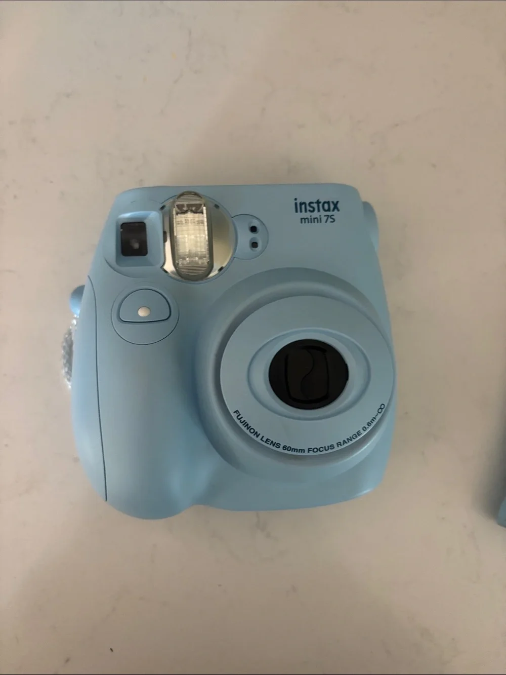 Fujifilm Instax Mini Camera with Light Blue Case and Album